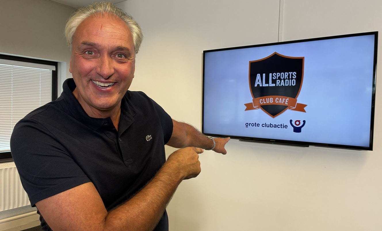 Robert Maaskant trapt met ALLsportsradio Club Café af bij ASC Nieuwland